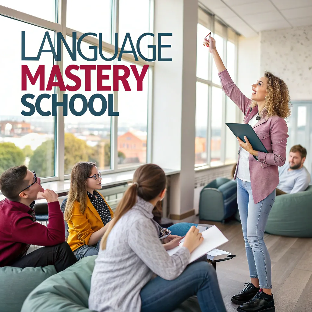 Promotional offer for language school
